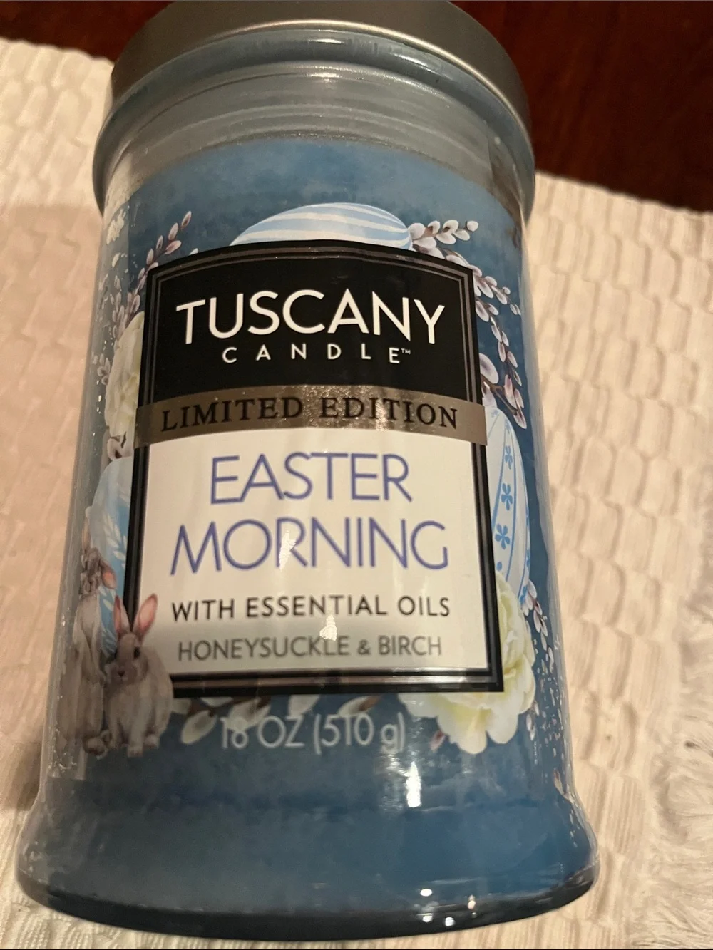 Easter Morning Scented Blue Jar - Limited Edition.  New